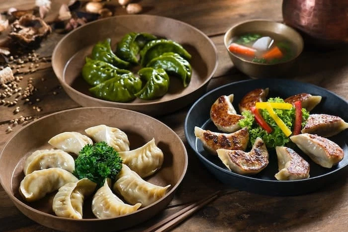 Picture of Japanese Gyozas Meal